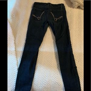 Bebe rhinestone b jeans!